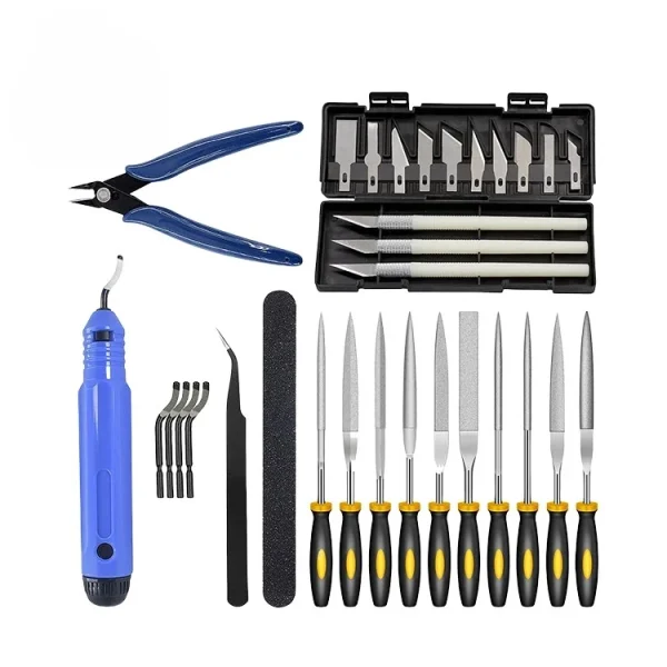 أدوات احترافية لتشطيب وتنظيف المطبوعات ثلاثية الأبعاد – أدوات يدوية دقيقة لمرحلة ما بعد الطباعة